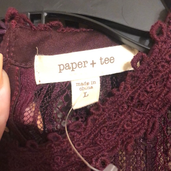 Maroon Top - Picture 3 of 4